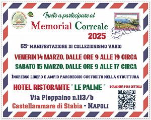 Collezionismo: torna il 14 e 15 marzo 2025 il memorial correale